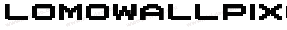 LomoWallPixel LT Std 50字体转换
